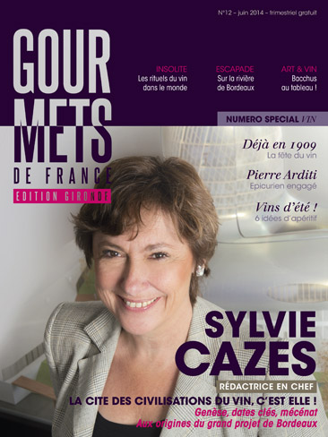 couverture du magazine gourmets de france 12