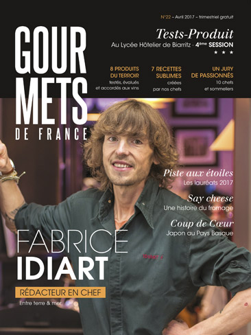 couverture du magazine gourmets de france 22
