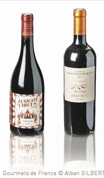Vin rouge Janicot Circus et Lamagdelaine 