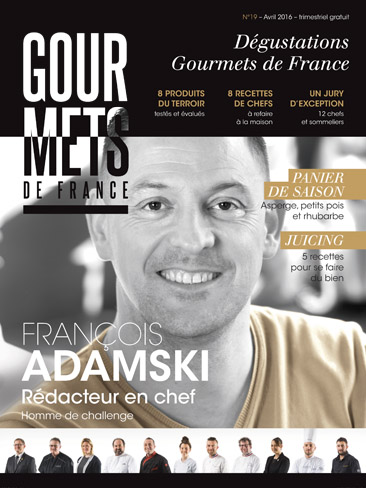 couverture du magazine gourmets de france 19