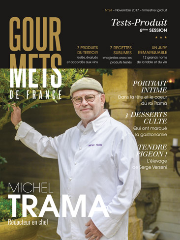 couverture du magazine gourmets de france 24