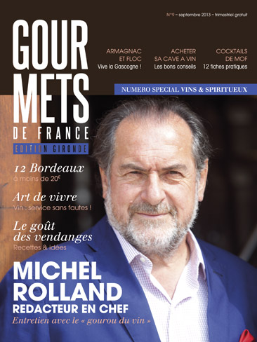 couverture du magazine gourmets de france 9
