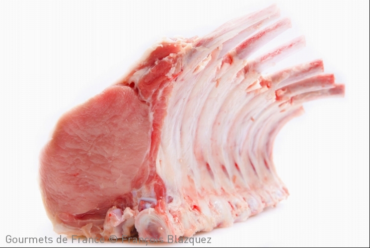 photo du carre de porc label rouge de la maison sodiporc