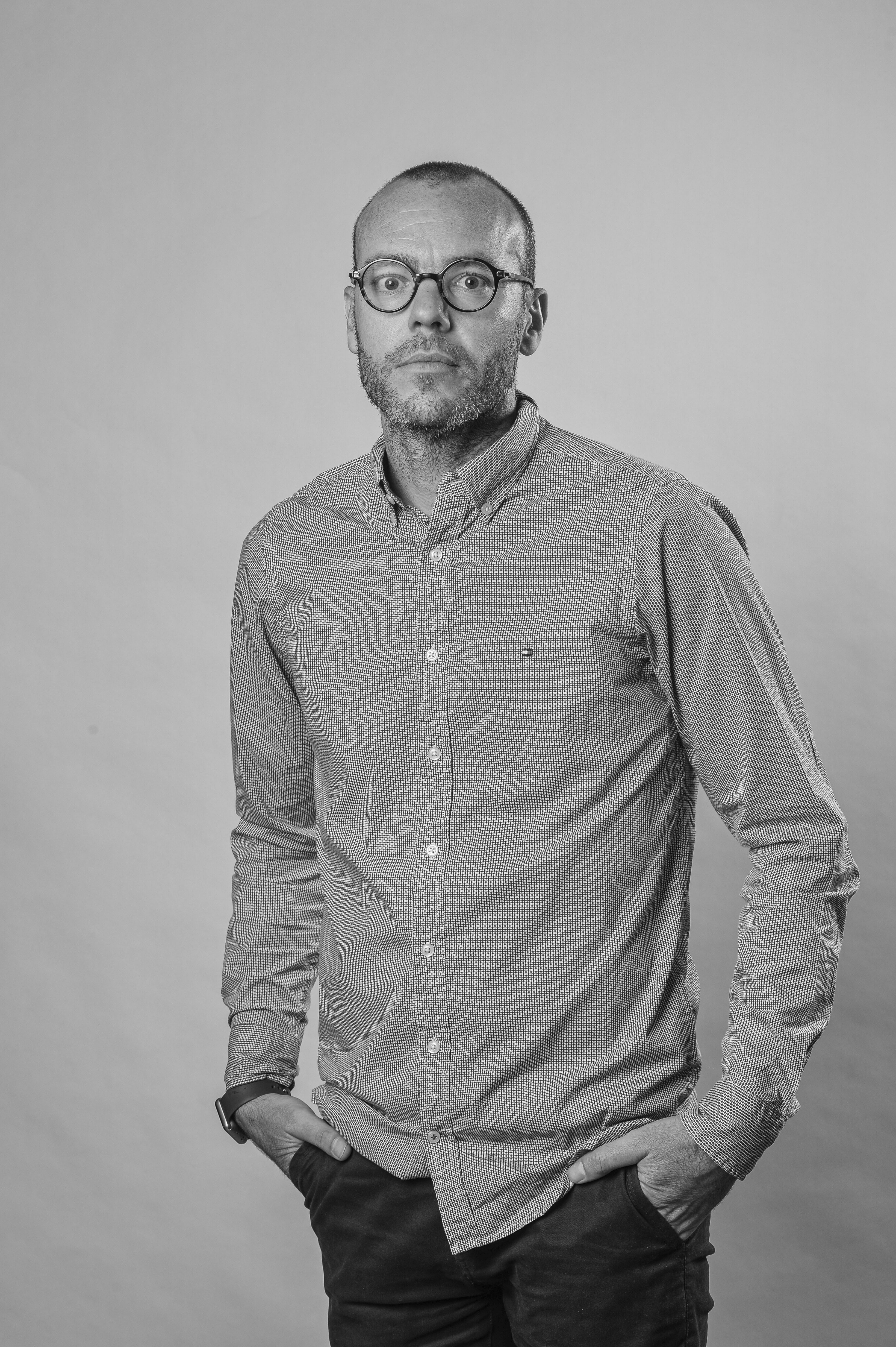 Photo portrait Ian Duperier noir et blanc 3