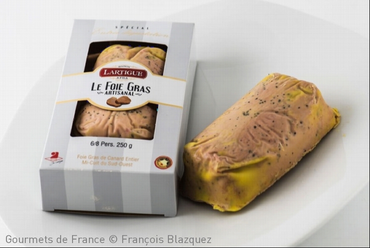 photo foie gras mi cuit de lartigue et fils
